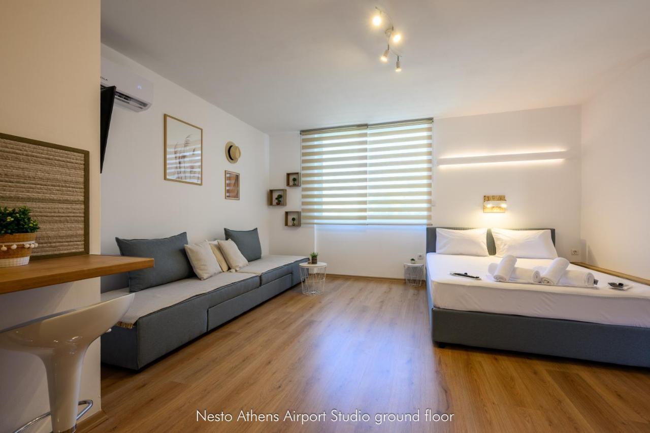 Апартаменти Nesto Athens Airport Zen Спата Екстер'єр фото