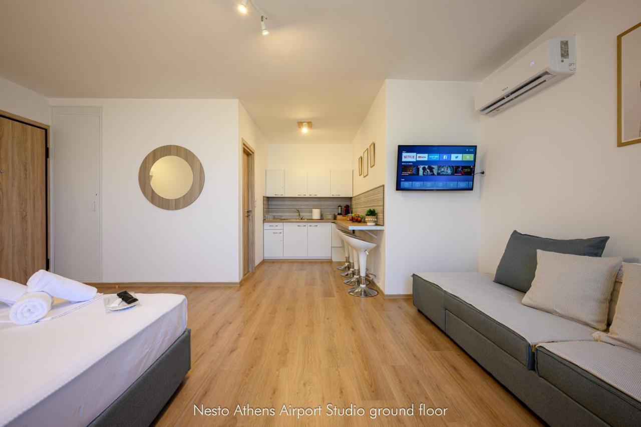 Апартаменти Nesto Athens Airport Zen Спата Екстер'єр фото
