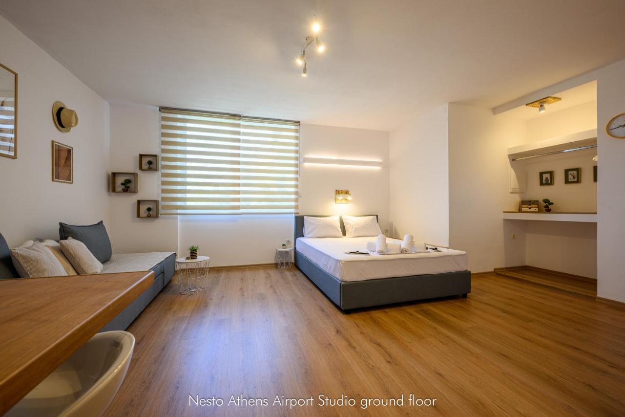 Апартаменти Nesto Athens Airport Zen Спата Екстер'єр фото